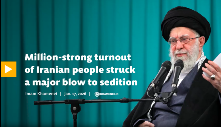 Kehadiran jutaan rakyat Iran memberikan pukulan besar terhadap gerakan fitnah